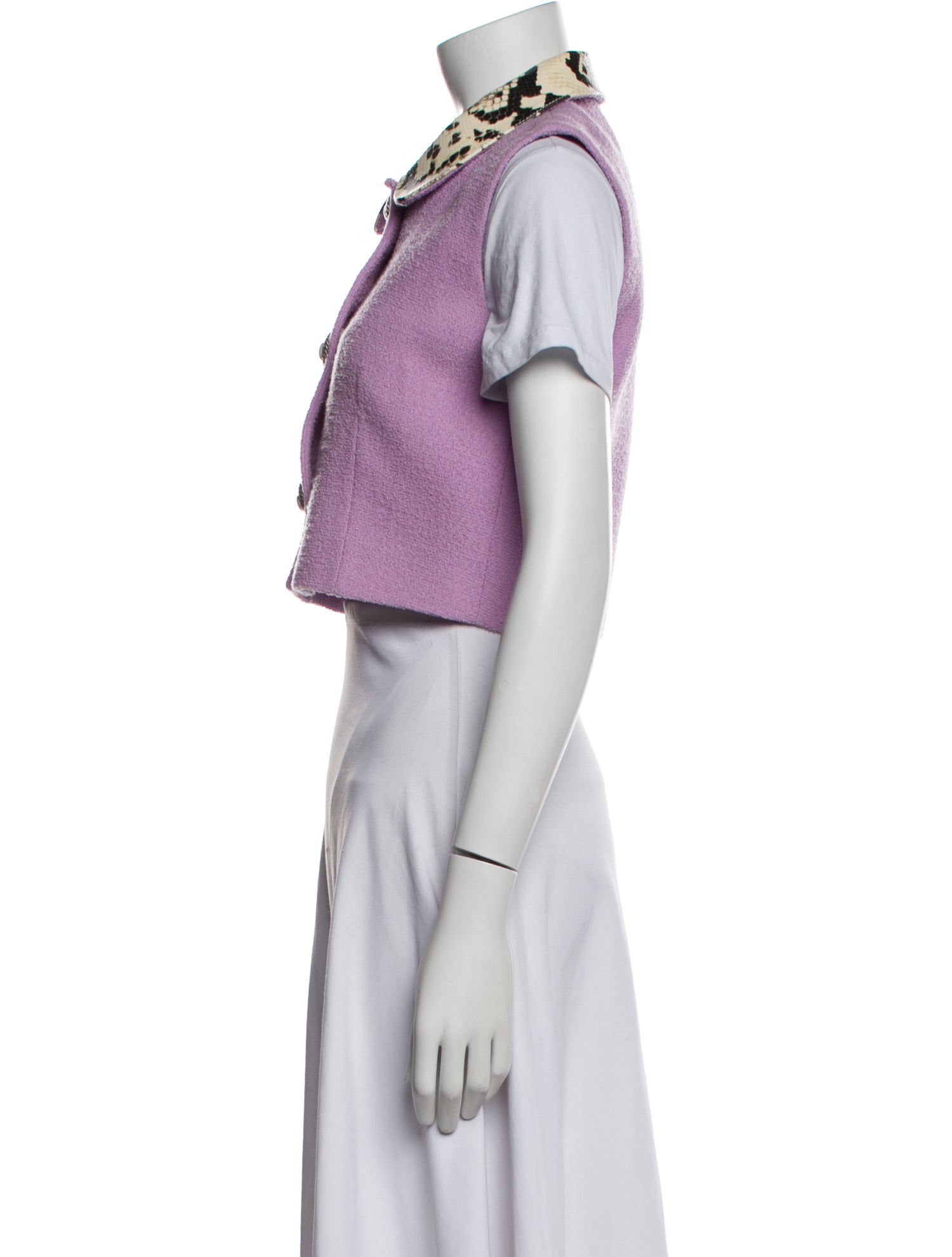 Alessandra Rich Virgin Wool Bolero