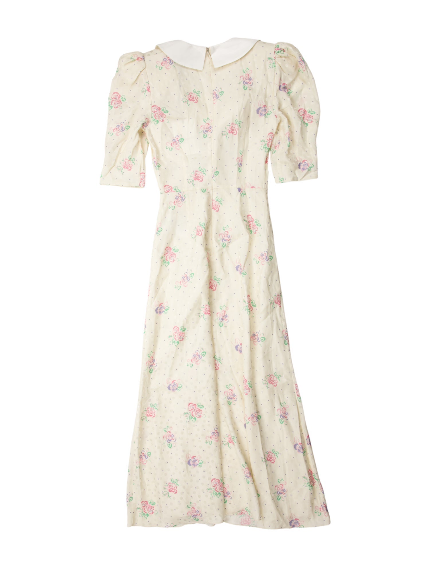 Alessandra Rich Silk Long Dress