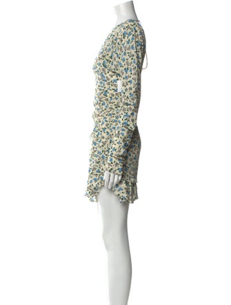 Alessandra Rich Silk Mini Dress