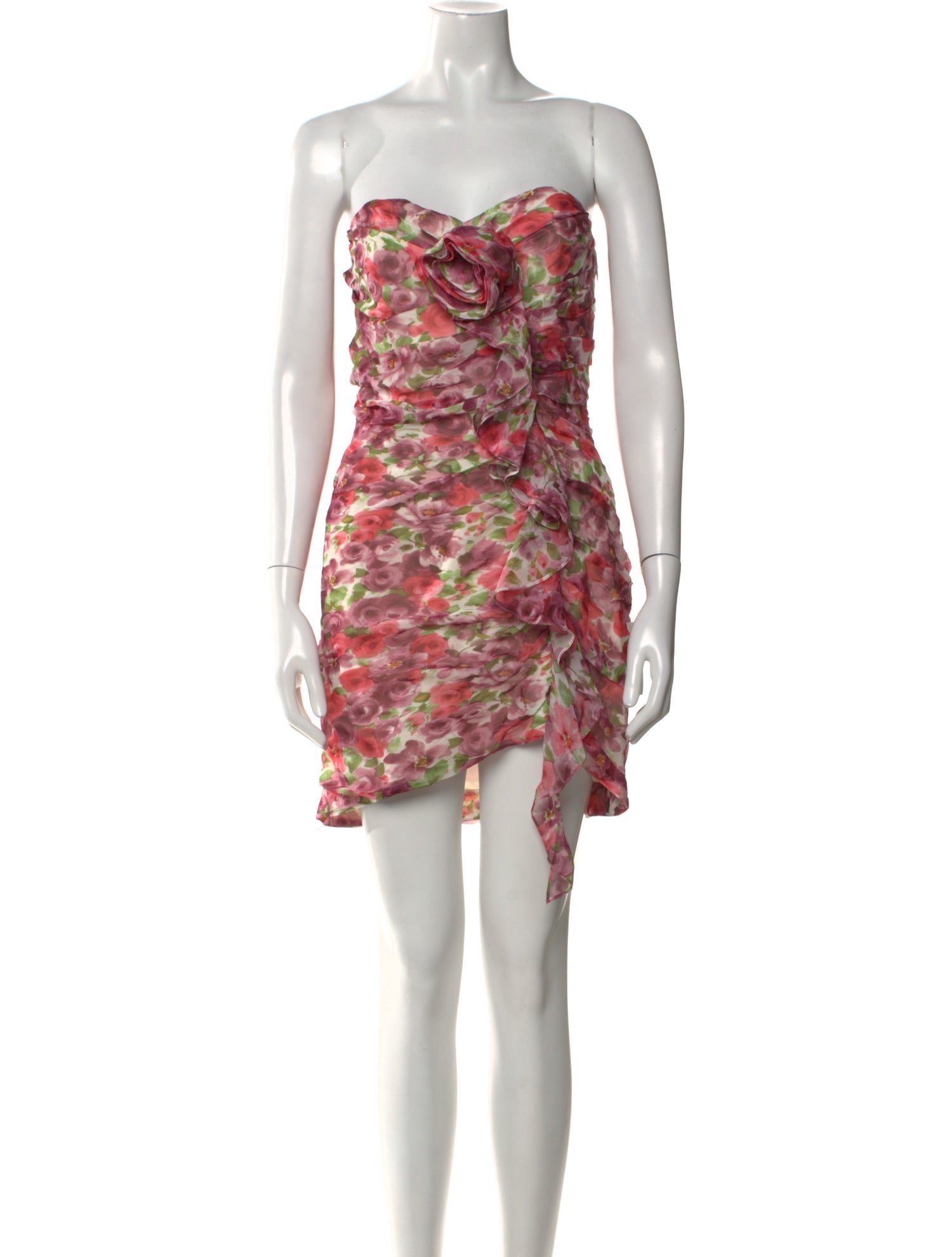 Alessandra Rich Silk Mini Dress w/ Tags