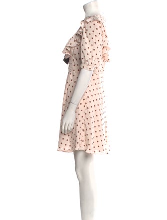 Alessandra Rich Silk Mini Dress