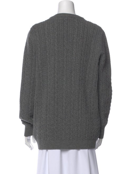 Alessandra Rich Wool V-Neck Sweater