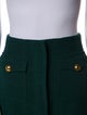Alessandra Rich Virgin Wool Mini Skirt