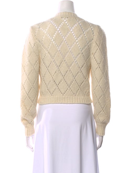 Alessandra Rich Alpaca Printed Sweater