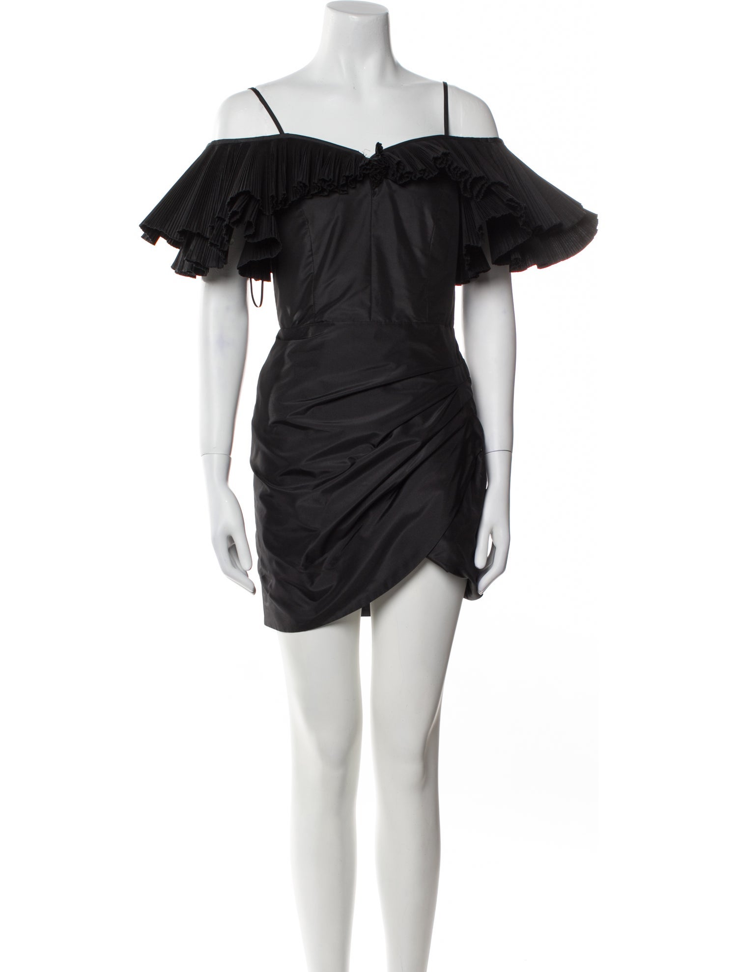 Alessandra Rich Silk Mini Dress