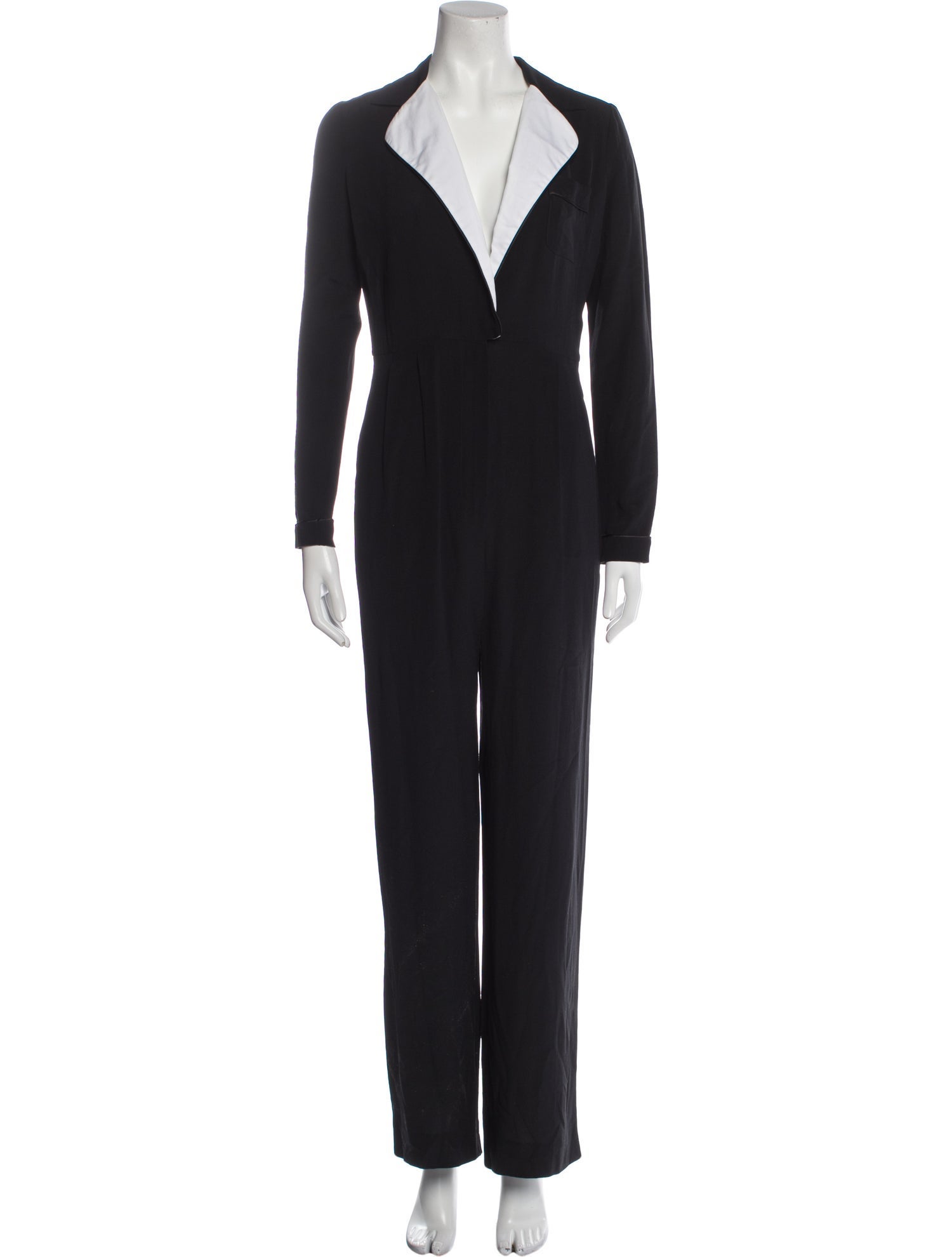Alessandra Rich Silk Jumpsuit