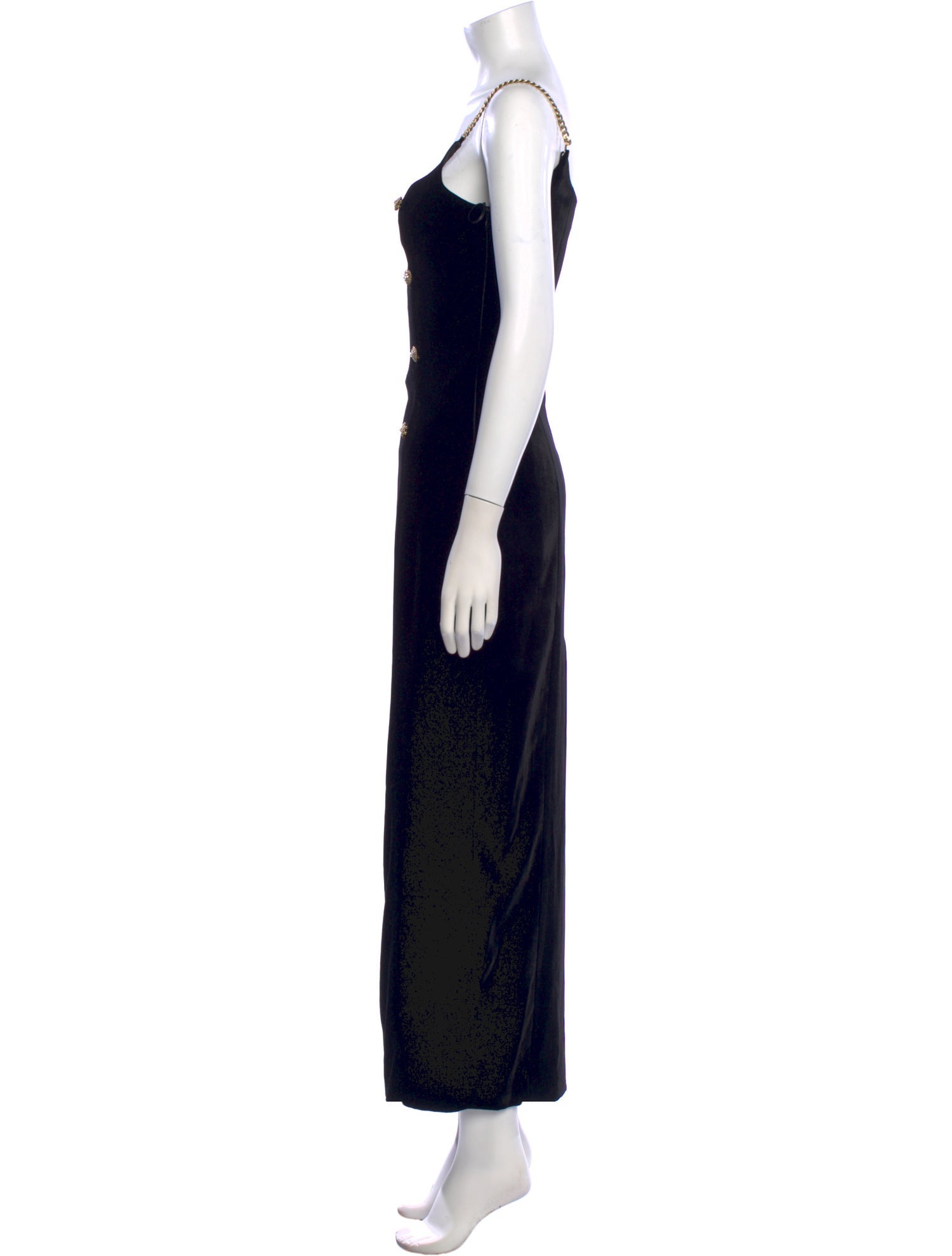 Alessandra Rich Square Neckline Long Dress w/ Tags