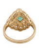 Arik Kastan 14K Emerald & Diamond Cocktail Ring