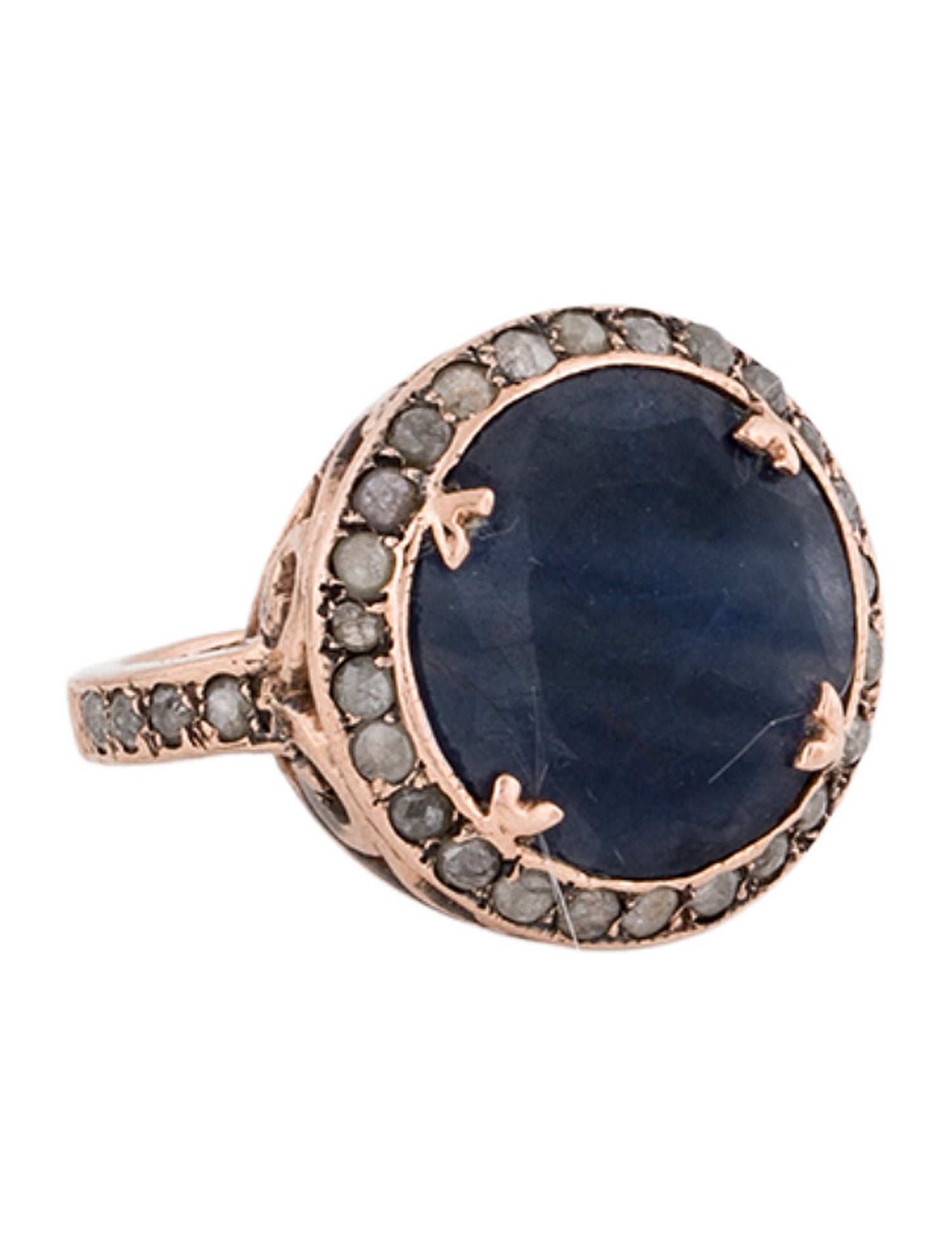 Arik Kastan 14K Sapphire & Diamond Cocktail Ring