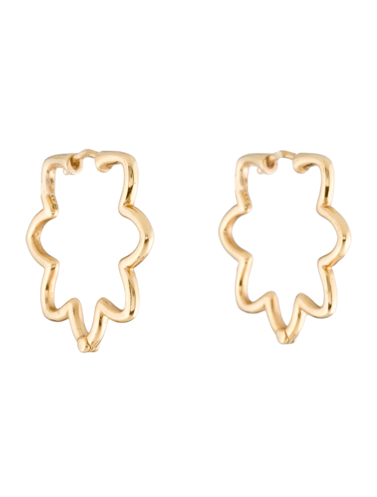 ARK 18K Medium Bliss Hoop Earrings