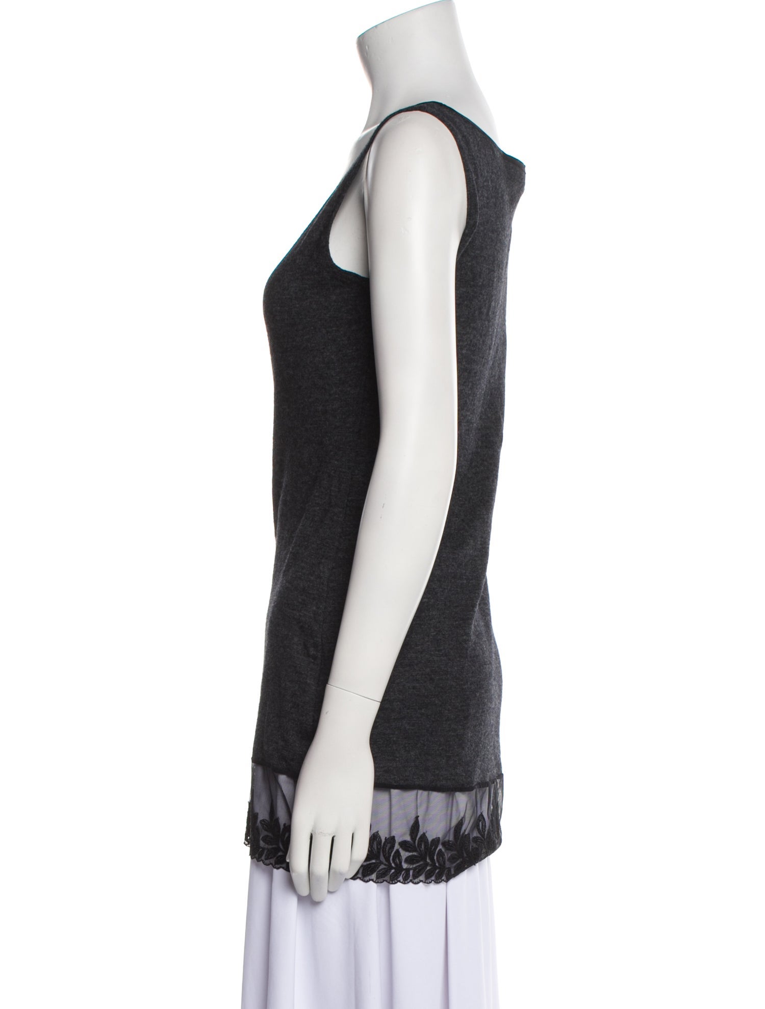Arlotta Wool Scoop Neck Top w/ Tags