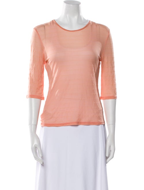 Arlotta Scoop Neck Three-Quarter Sleeve T-Shirt