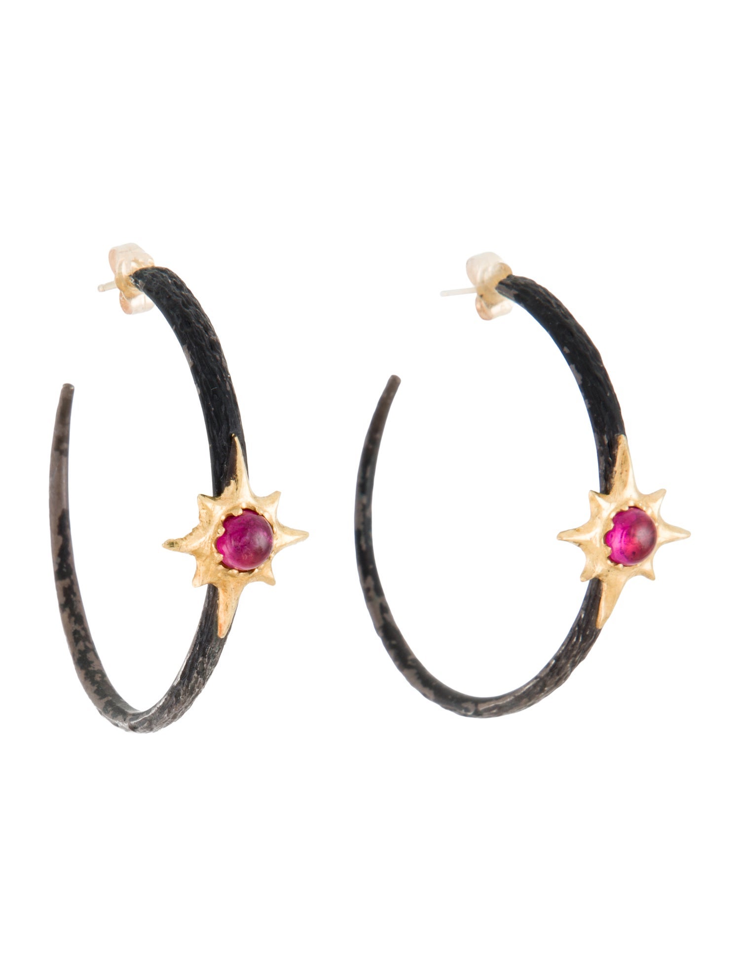 Arman Sarkisyan Tourmaline Hoop Earrings