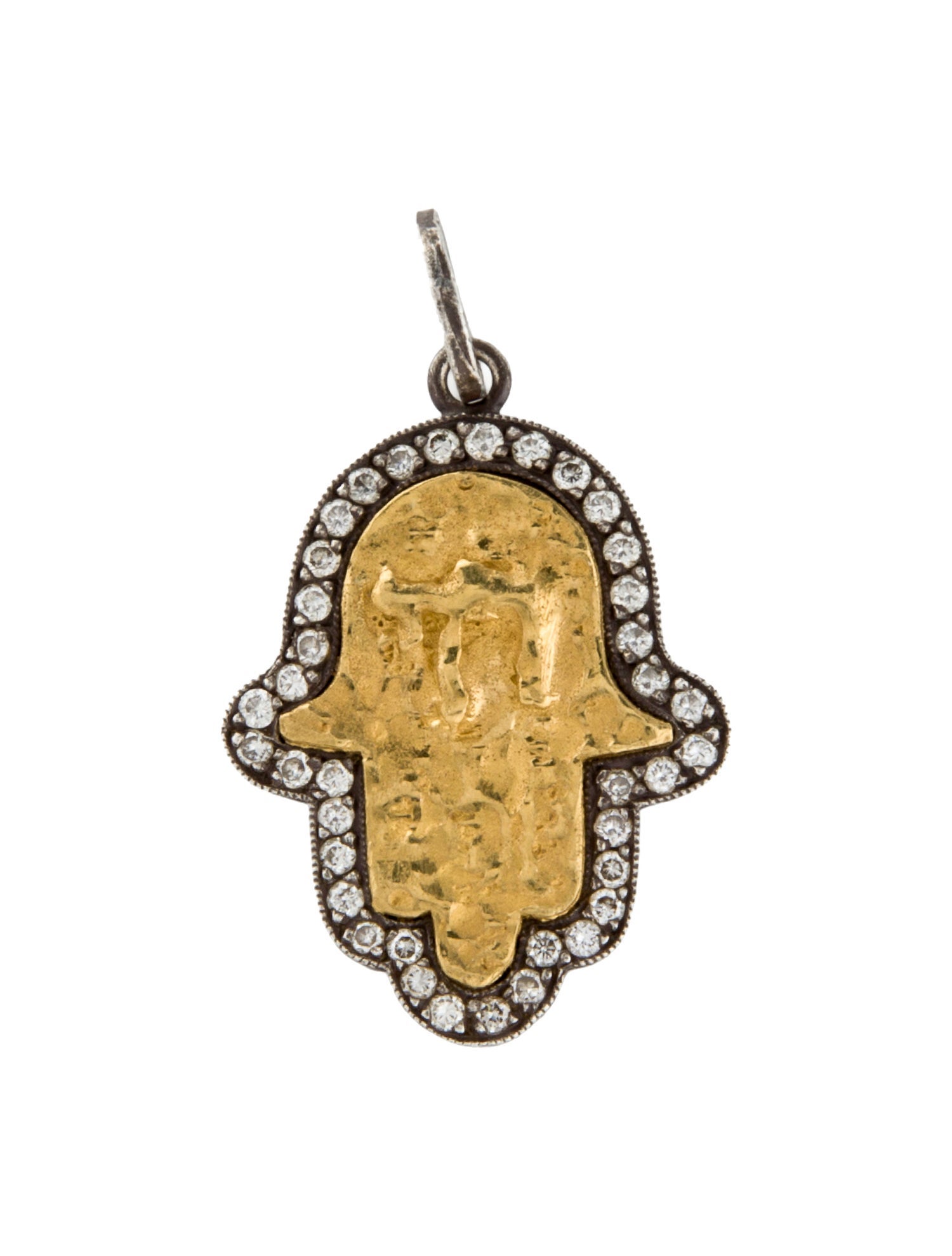 Arman Sarkisyan Diamond Hamsa Charm