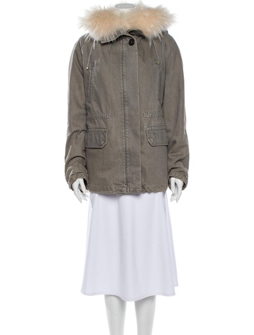 Army by Yves Salomon Parka Brown