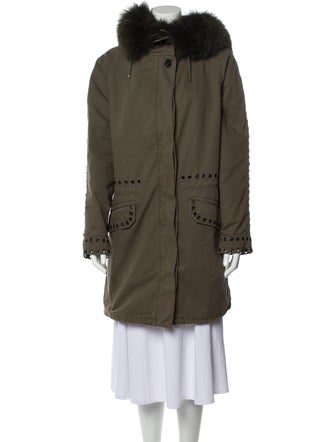 Army by Yves Salomon Fox Fur Coat