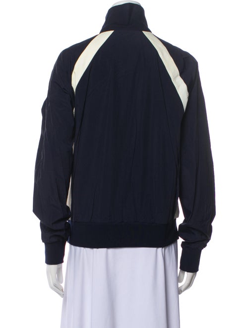 Army by Yves Salomon Colorblock Pattern Bomber Jacket