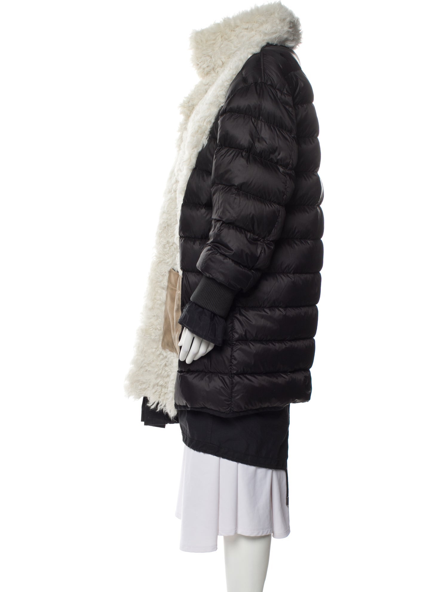 Army by Yves Salomon Printed Down Coat