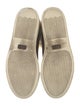 Army by Yves Salomon Canvas Faux Fur Trim Sneakers