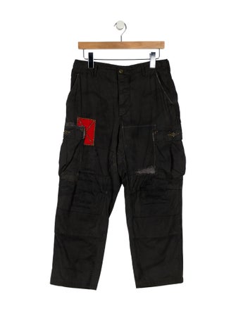 Army by Yves Salomon Mid-Rise Wide Leg Jeans