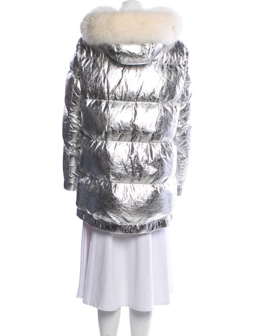 Army by Yves Salomon Fox Printed Fur Jacket