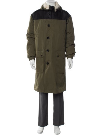 Army by Yves Salomon Lamb Leather Parka