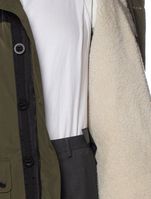 Army by Yves Salomon Lamb Leather Parka