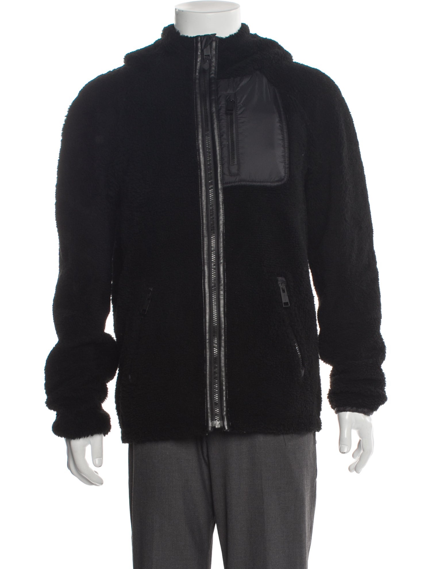 Army by Yves Salomon Lamb Leather Windbreaker