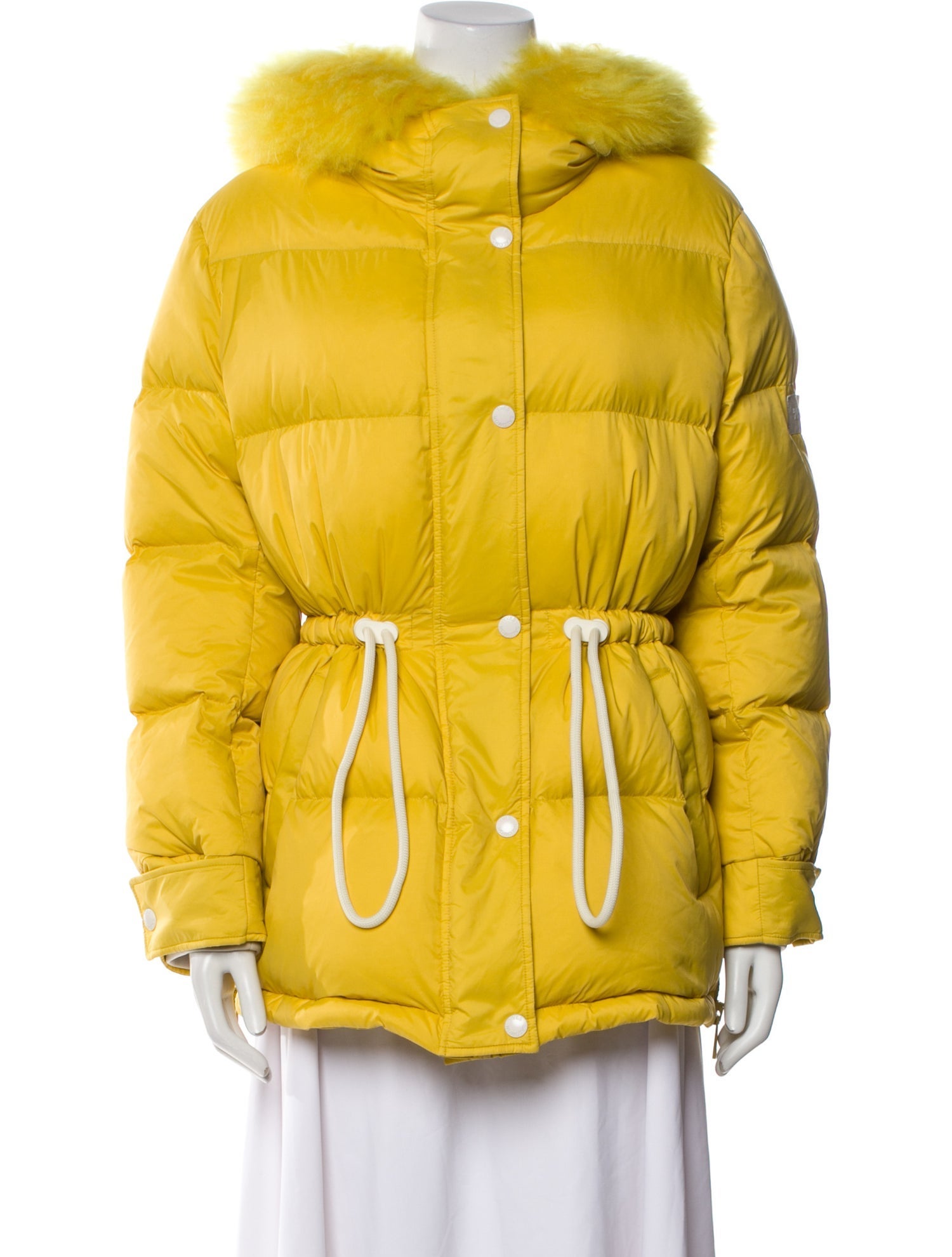 Army by Yves Salomon Lamb Leather Down Coat