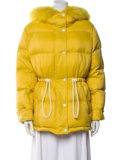 Army by Yves Salomon Lamb Leather Down Coat