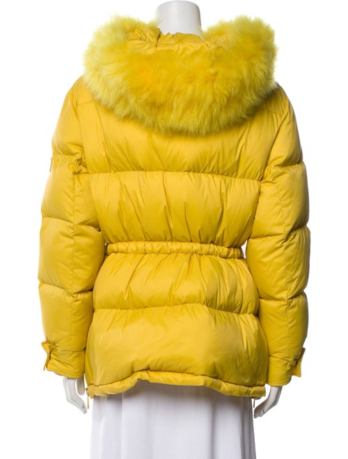 Army by Yves Salomon Lamb Leather Down Coat