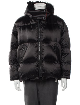 Army by Yves Salomon Lamb Leather Puffer Coat