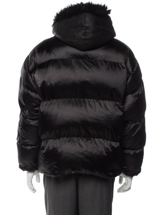 Army by Yves Salomon Lamb Leather Puffer Coat