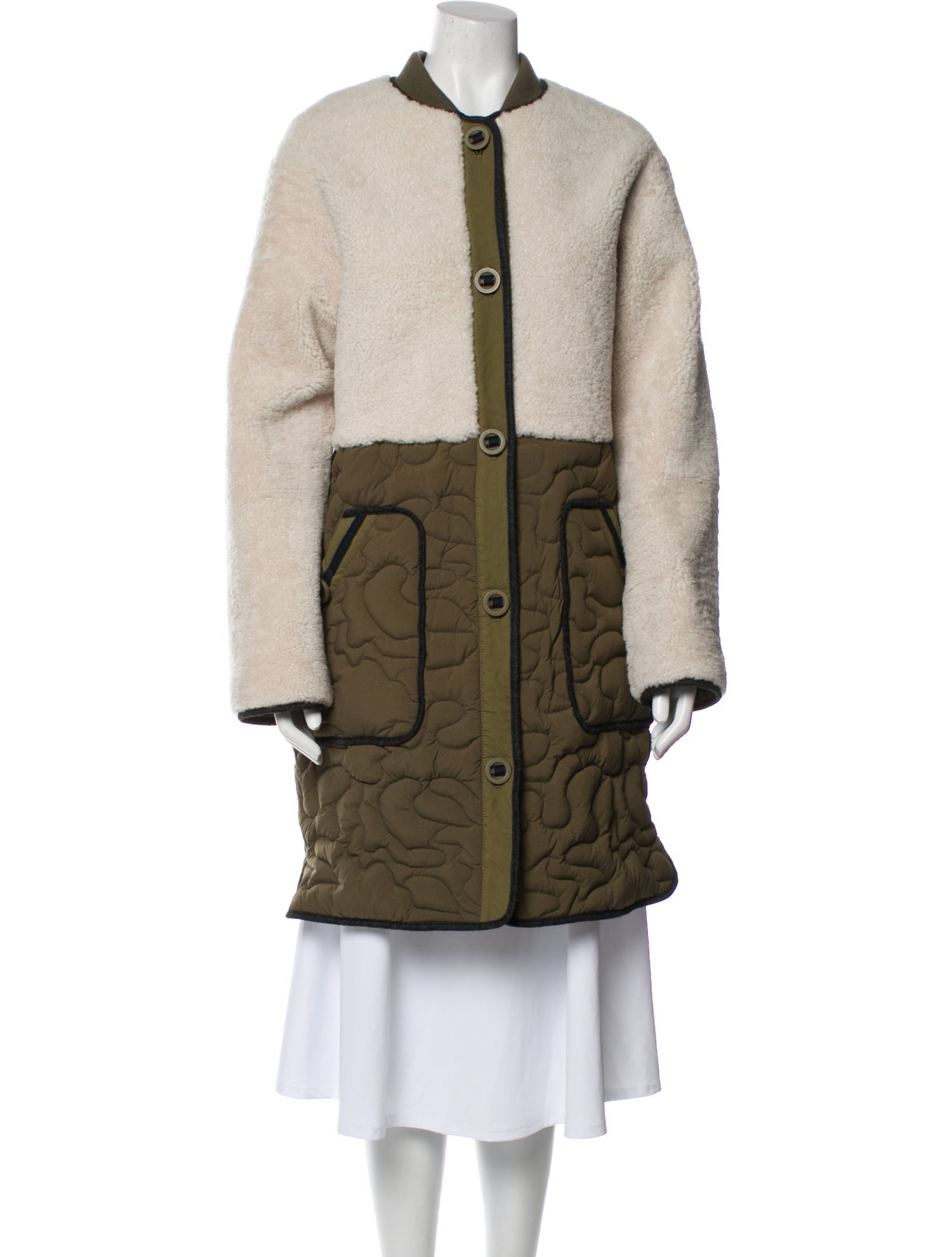 Army by Yves Salomon Lamb Leather Coat w/ Tags