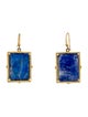 Armenta Two-Tone Old World Rectangular Doublet Drop Earrings