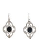 Armenta Two-Tone Diamond & Quartz Doublet Drop Earrings