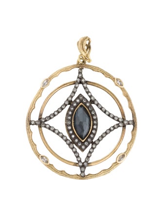 Armenta Two-Tone Multistone Pendant