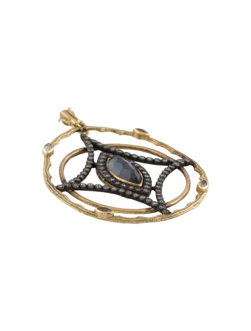 Armenta Two-Tone Multistone Pendant
