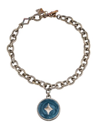Armenta Enamel Disc Charm Bracelet
