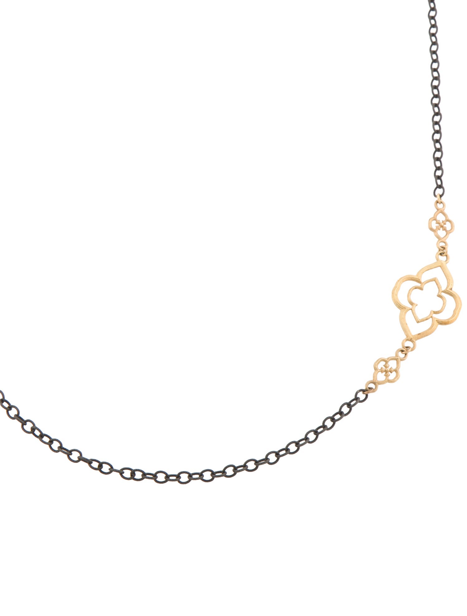 Armenta Two-Tone Old World Heraldry Cable Chain Necklace