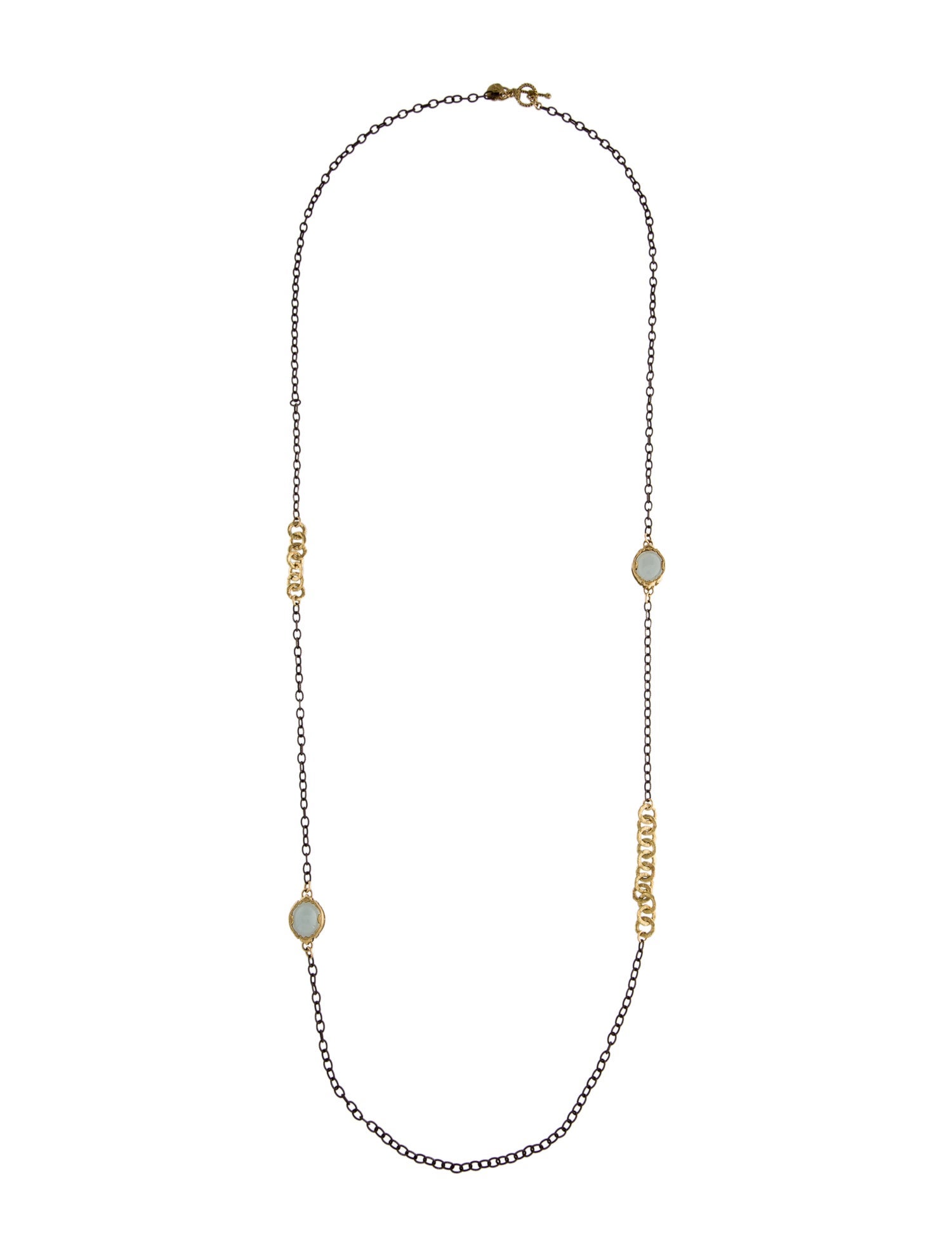 Armenta Two-Tone Berly Station Necklace