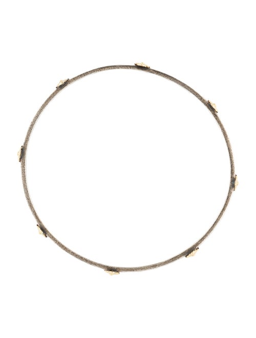 Armenta Two-Tone Crivelli and Granulation Bangle Bracelet