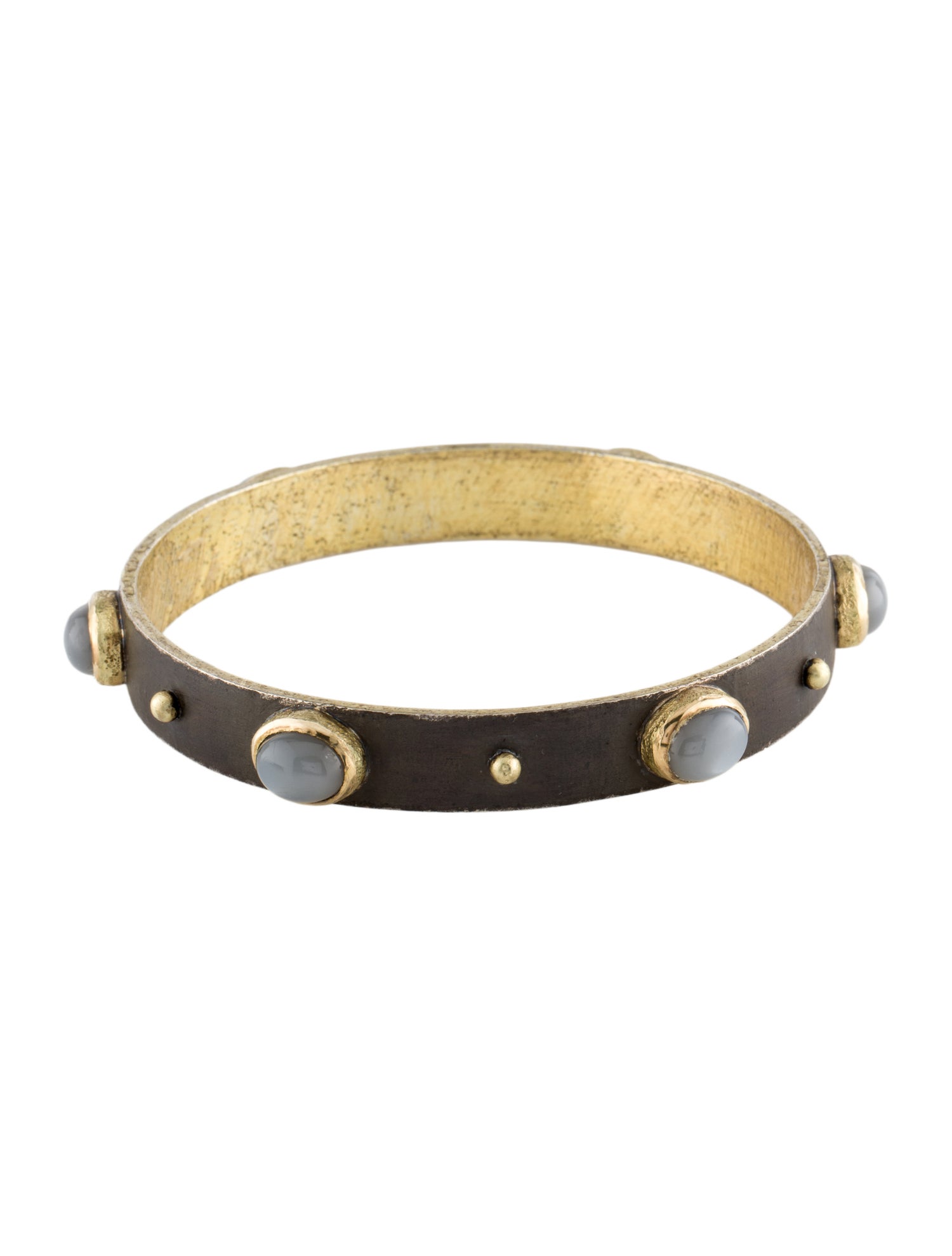 Armenta 18K Moonstone Old World Bangle