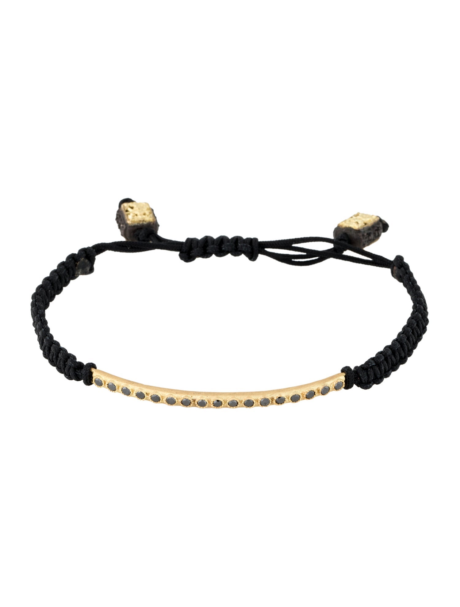 Armenta Diamond & Cord Bar Ajustable Bracelet