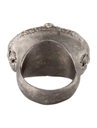 Armenta Kyanite Doublet & Diamond Cocktail Ring