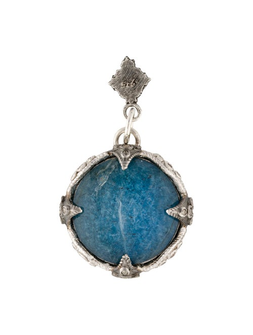 Armenta Labradorite & Quartz Triplet New World Cribelli Pendant