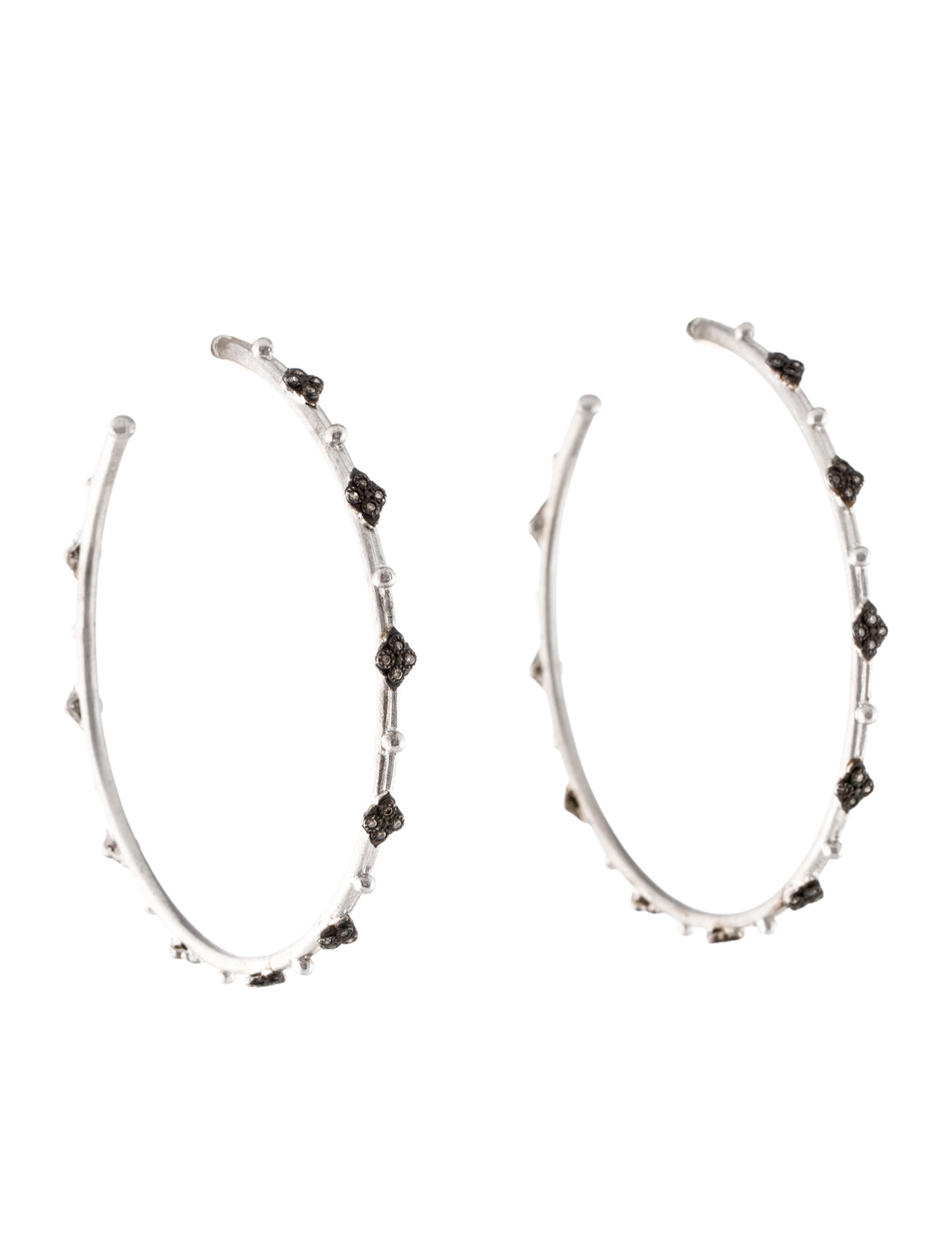 Armenta Diamond Hoop Earrings