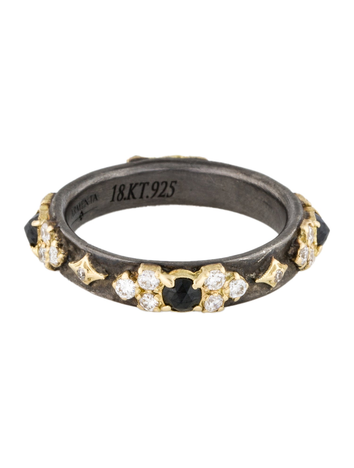 Armenta Sapphire & Diamond OId World Band