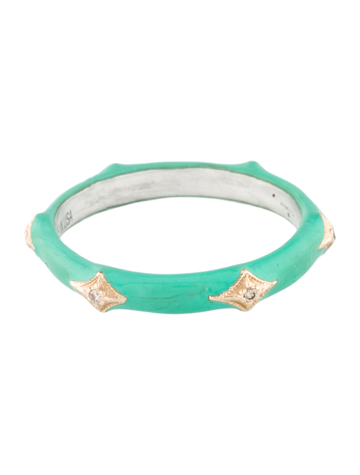 Armenta Diamond & Enamel Band