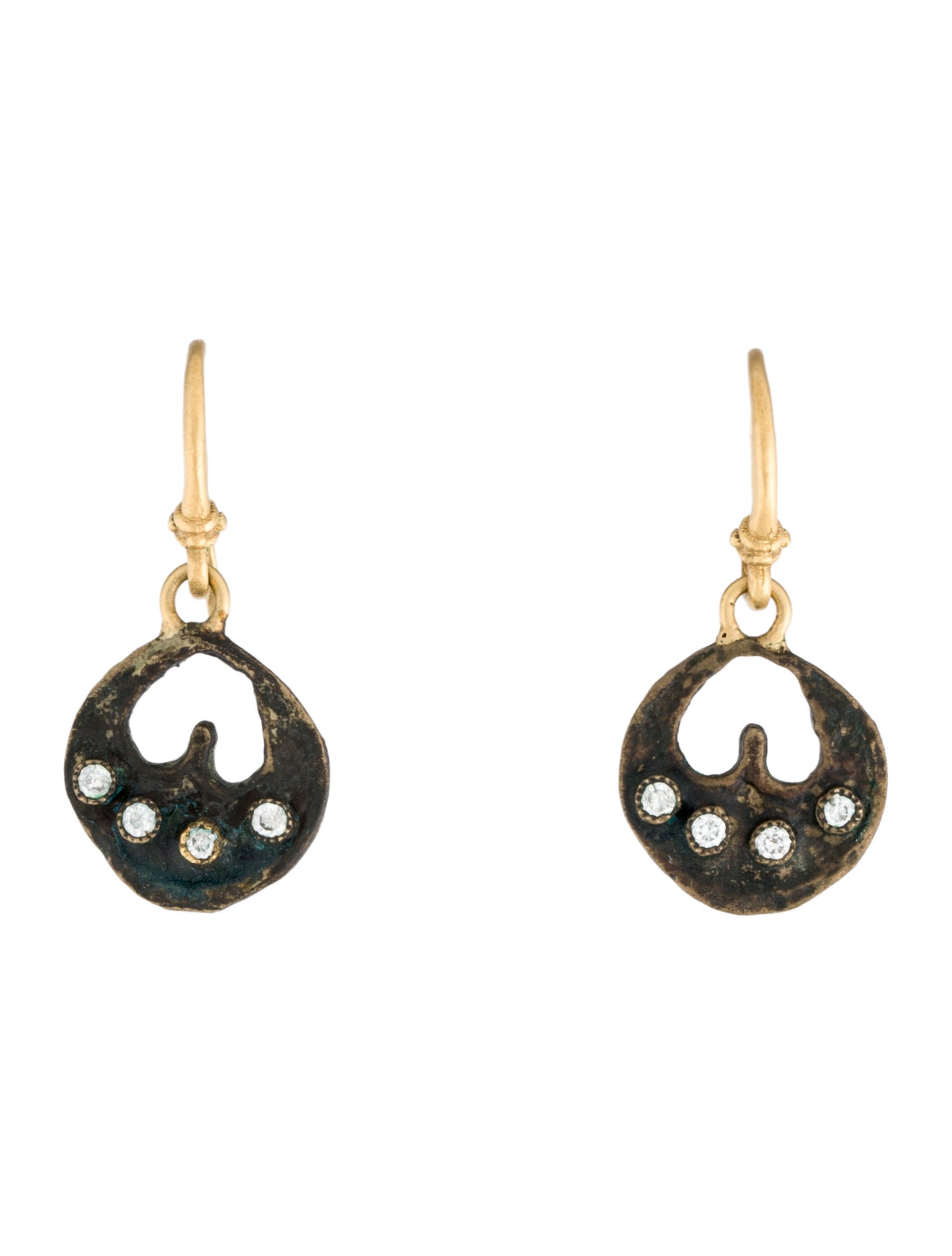 Armenta Diamond Drop Earrings